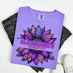 ALZHEIMER'S AWARENESS - DTF TRANSFER
