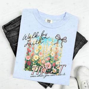 COQUETTE WALK BY FAITH - DTF TRANSFER