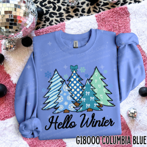 HELLO WINTER - DTF TRANSFER