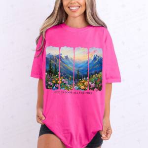 GOD IS GOOD ALL THE TIME - DTF TRANSFER