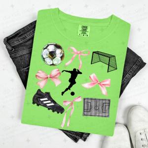 COQUETTE SOCCER DOODLE - DTF TRANSFER