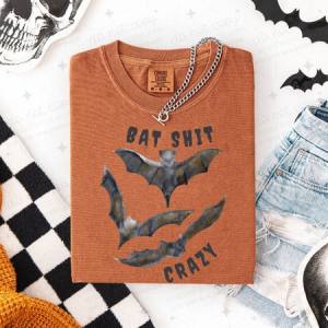 BAT SHIT CRAZY - DTF TRANSFER