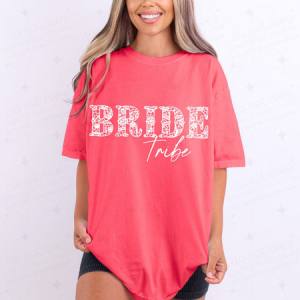 BRIDE TRIBE - FAUX LACE - DTF TRANSFER