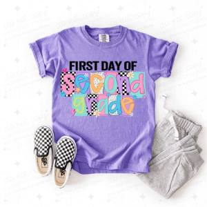 FIRST DAY OF SECOND GRADE - DTF TRANSFER