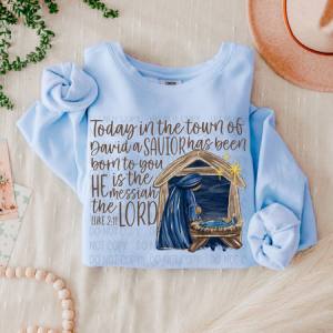 A SAVIOR HAS BEEN BORN - DTF TRANSFER