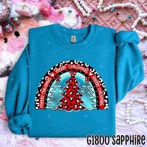 MERRY CHRISTMAS RAINBOW - DTF TRANSFER