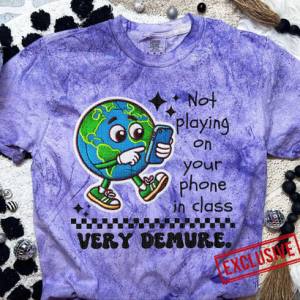 NOT PLAYING ON YOUR PHONE IN CLASS *OLLIE & CO. EXCLUSIVE* - DTF TRANSFER