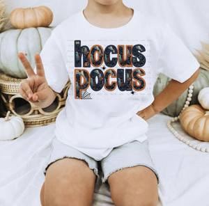 HOCUS POCUS - FAUX EMBROIDERY - DTF TRANSFER
