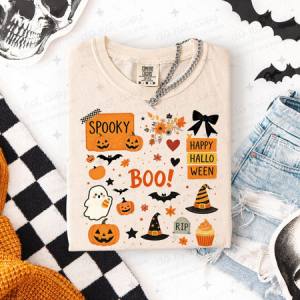 COQUETTE HAPPY HALLOWEEN - DTF TRANSFER