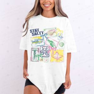 COQUETTE STAY SALTY - DTF TRANSFER