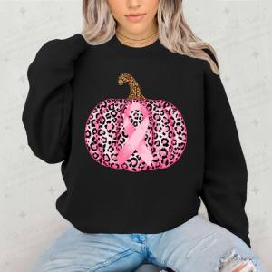 BREAST CANCER AWARENESS PUMPKIN - DTF TRANSFER