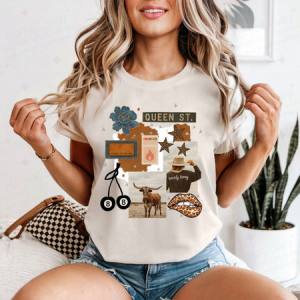 COQUETTE COWGIRL COLLAGE - DTF TRANSFER