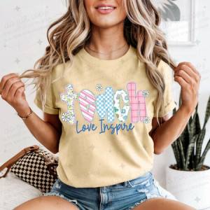 TEACH LOVE INSPIRE - DTF TRANSFER