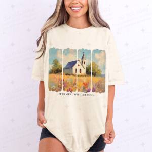 IT IS WELL WITH MY SOUL - DTF TRANSFER