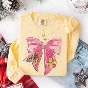 COQUETTE NATIVITY BOW - DTF TRANSFER