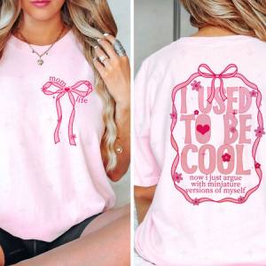 COQUETTE MOM LIFE - FRONT+BACK - DTF TRANSFER