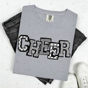 CHEER - GRAY - DTF TRANSFER