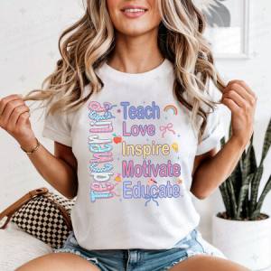 COQUETTE TEACHER LIFE - DTF TRANSFER