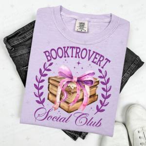 COQUETTE BOOKTROVERT - DTF TRANSFER