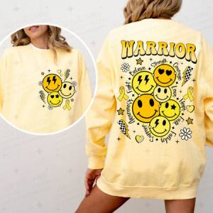 WARRIOR - FRONT+BACK - DTF TRANSFER