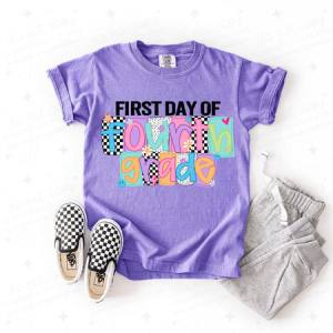 FIRST DAY OF FOURTH GRADE - DTF TRANSFER