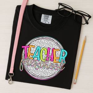 TEACHER PRESCHOOL - DTF TRANSFER