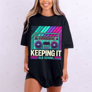 KEEPING IT OLD SCHOOL - DTF TRANSFER