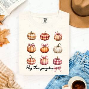 COQUETTE HEY THERE PUMPKIN - DTF TRANSFER