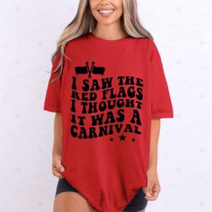 I THOUGHT IT WAS A CARNIVAL *BLACK* - DTF TRANSFER