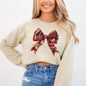 COQUETTE BASEBALL BOW - DTF TRANSFER