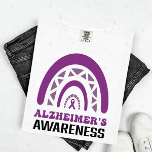 ALZHEIMER'S AWARENESS - DTF TRANSFER
