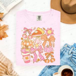 COQUETTE FALL DOODLE - DTF TRANSFER