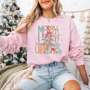 MERRY CHRISTMAS - DTF TRANSFER