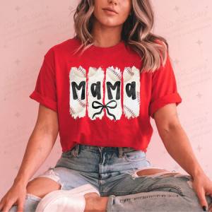 COQUETTE BASEBALL MAMA - DTF TRANSFER