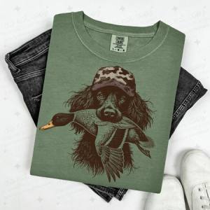 DUCK HUNTING DOG - DTF TRANSFER