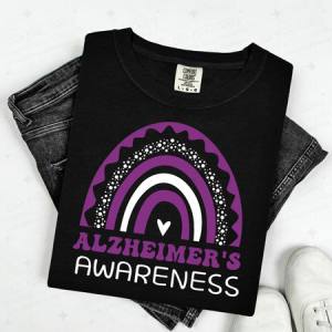 ALZHEIMER'S AWARENESS - DTF TRANSFER