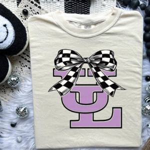 COQUETTE CHECKERED MASCOT - MOCKUP ONLY