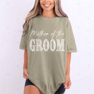 MOTHER OF THE GROOM - FAUX LACE - DTF TRANSFER
