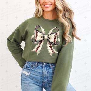 COQUETTE BASEBALL BOW - DTF TRANSFER