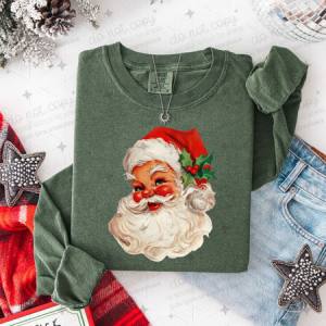 VINTAGE SANTA - DTF TRANSFER