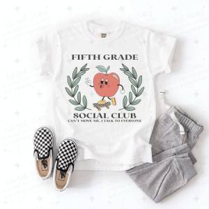 FIFTH GRADE SOCIAL CLUB - DTF TRANSFER