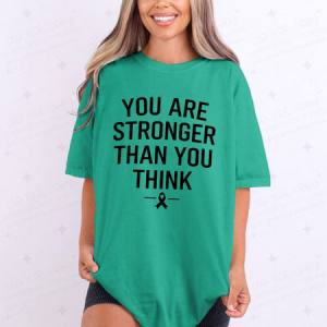 YOU ARE STRONGER THAN YOU THINK - DTF TRANSFER