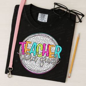 TEACHER THIRD GRADE - DTF TRANSFER