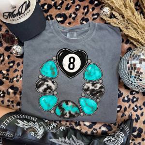 TURQUOISE 8 BALL BRACELET - DTF TRANSFER