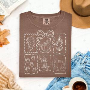 COQUETTE FALL DOODLE - DTF TRANSFER