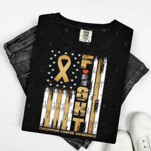 FIGHT CHILDHOOD CANCER AWARENESS - DTF TRANSFER
