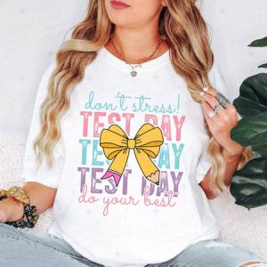 COQUETTE DON'T STRESS - DTF TRANSFER