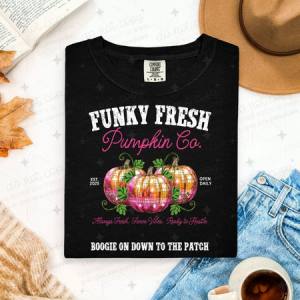 FUNKY FRESH PUMPKIN CO - DTF TRANSFER