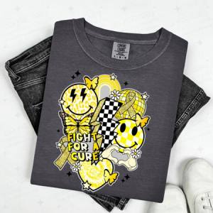 FIGHT FOR A CURE - DTF TRANSFER