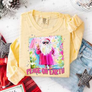 PEACE ON EARTH - DTF TRANSFER